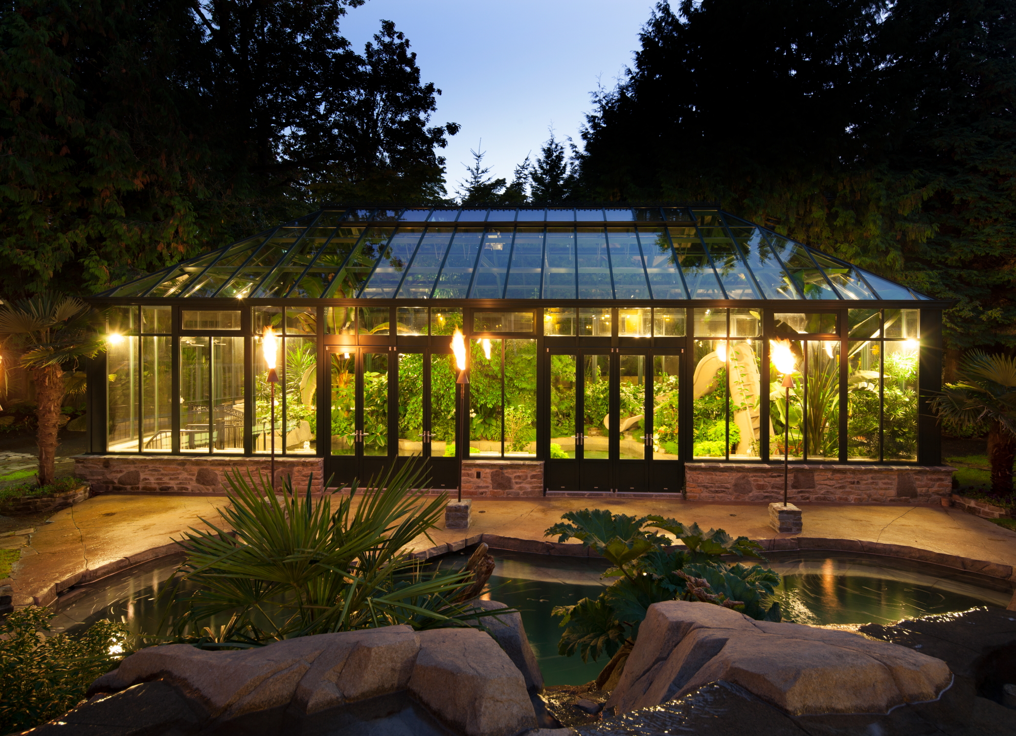 luxury greenhouse