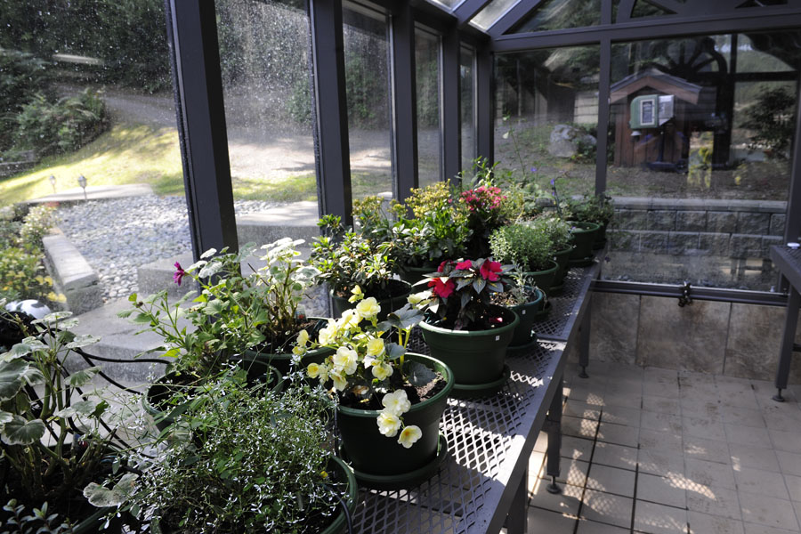 small estate greenhouse