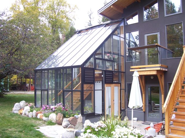 two story greenhouse